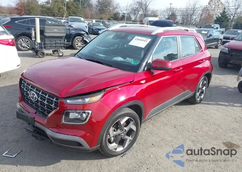 2025 Hyundai Venue Sel z USA, uszkodzony, nr VIN KMHRC8A32SU362179